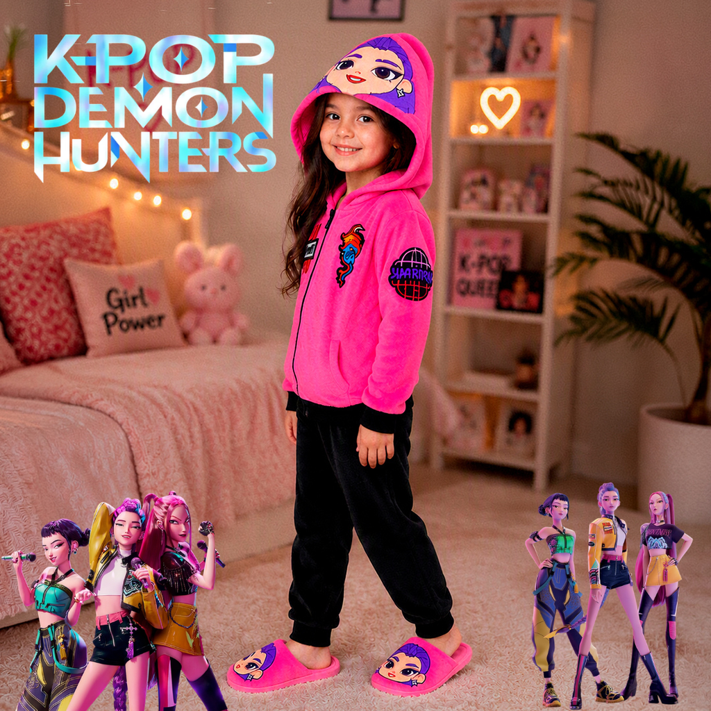 Kigurumi O Pijama Térmica Las Guerreras K-Pop