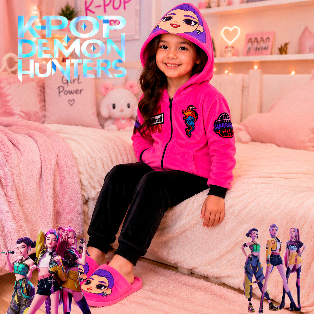 Kigurumi O Pijama Térmica Las Guerreras K-Pop