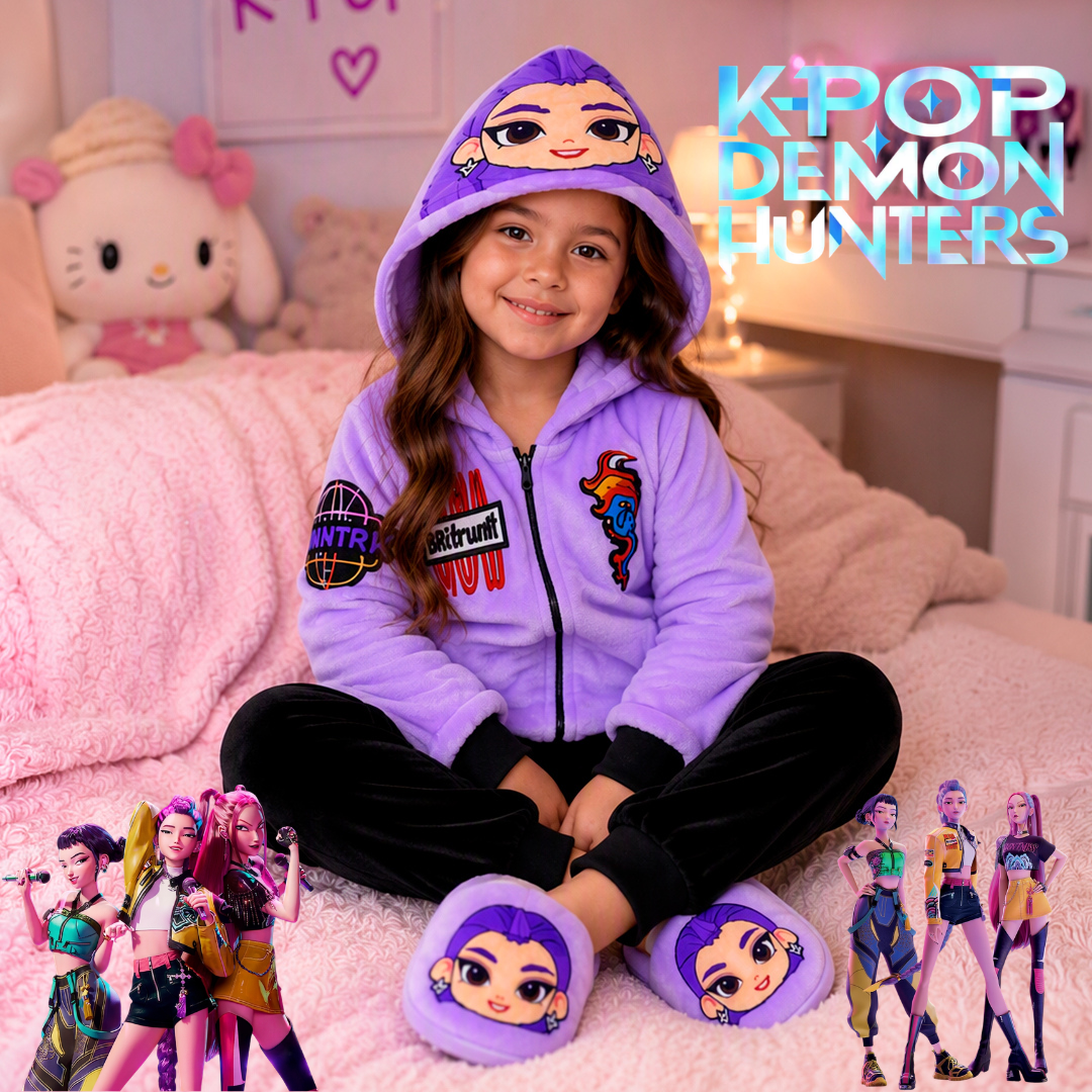 Kigurumi O Pijama Térmica Las Guerreras K-Pop