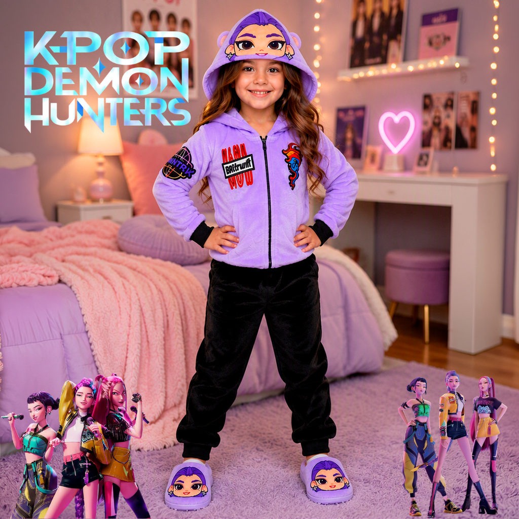 Kigurumi O Pijama Térmica Las Guerreras K-Pop