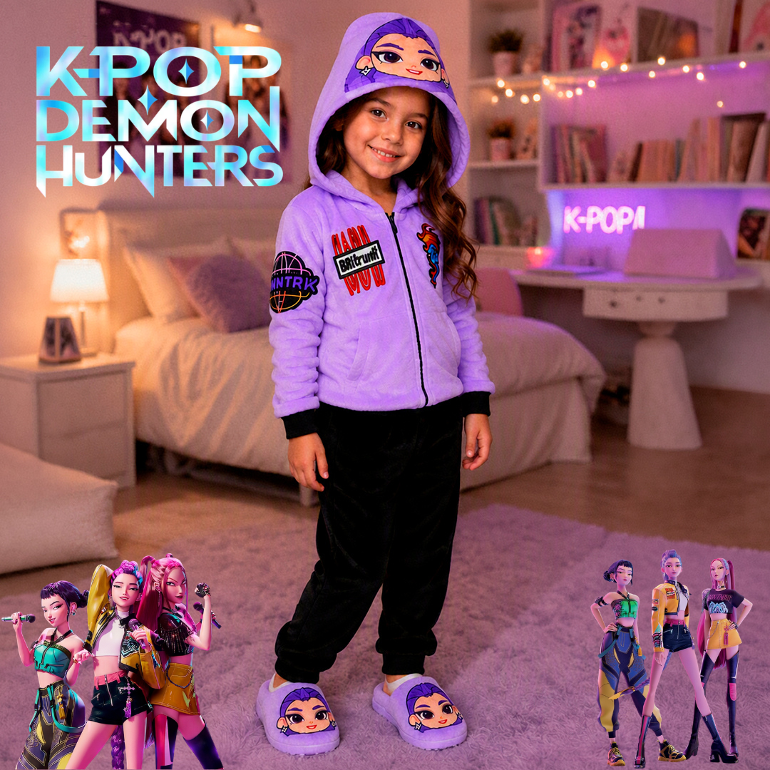 Kigurumi O Pijama Térmica Las Guerreras K-Pop