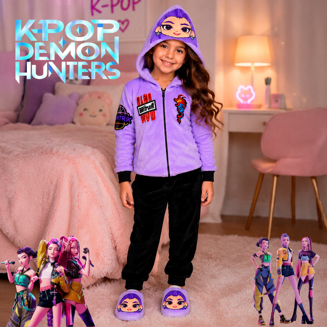 Kigurumi O Pijama Térmica Las Guerreras K-Pop