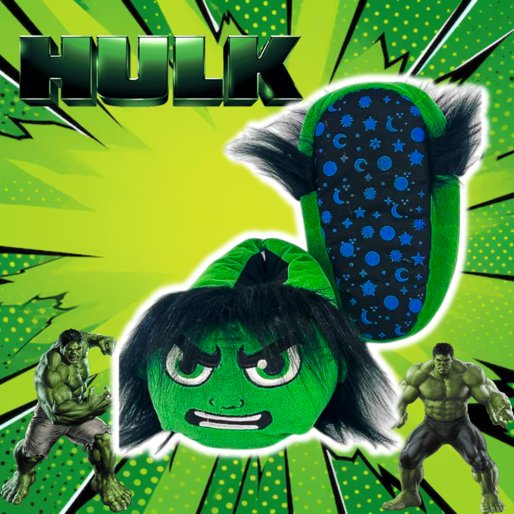 Babuchas O Pantuflas De Hulk