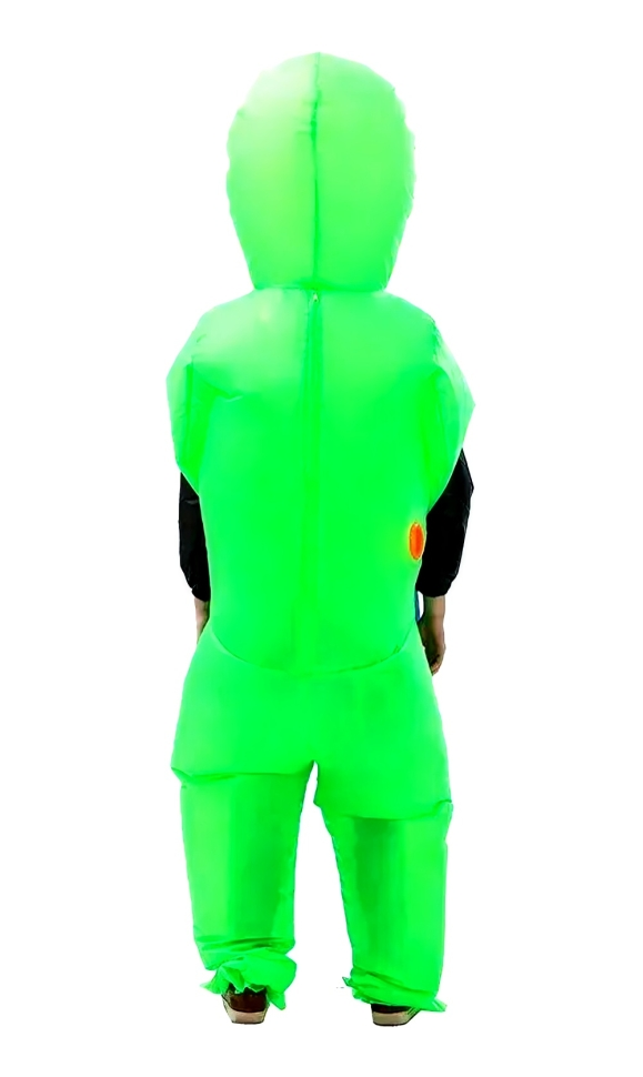 Disfraz Inflable Cosplay Alíen Traje Extraterrestre Adulto (unica)