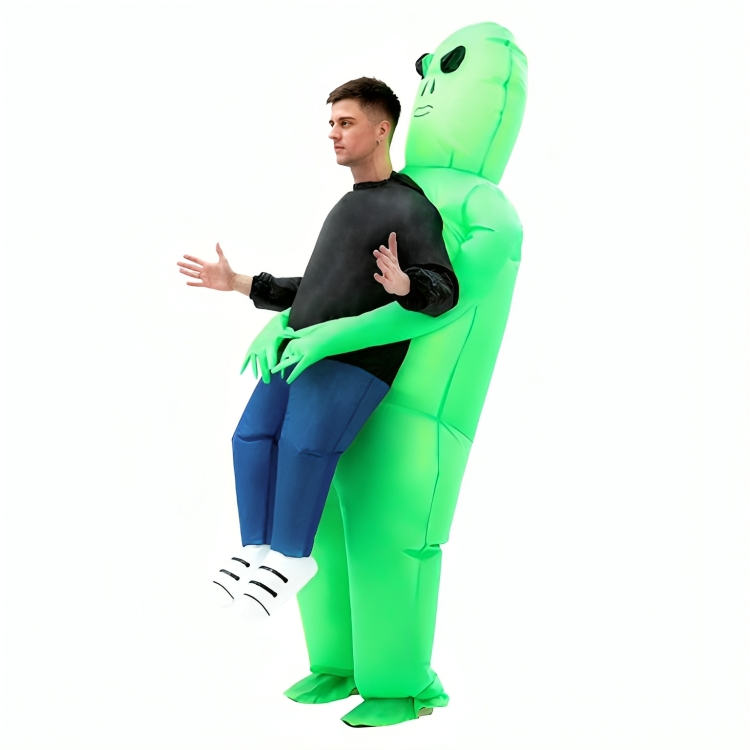 Disfraz Inflable Cosplay Alíen Traje Extraterrestre Adulto (unica)
