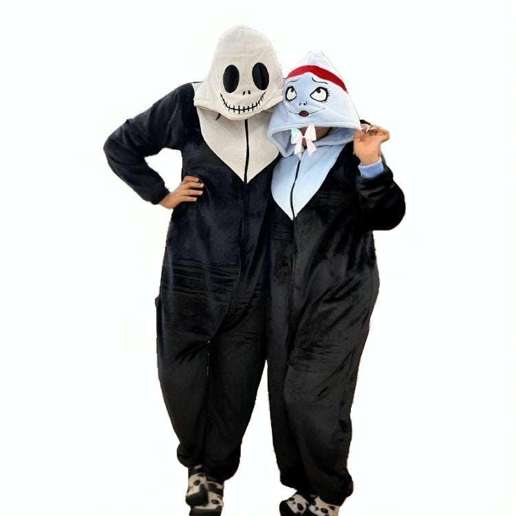 Kigurumi O Pijama Térmica Extraño Mundo De Jack (Jack o Sally)