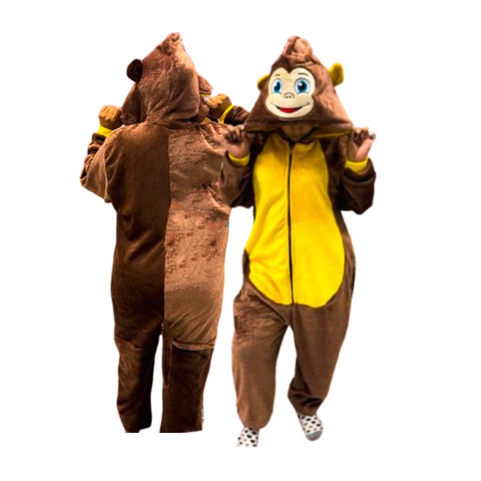 Kigurumi O Pijama Térmica Jorge El Curioso