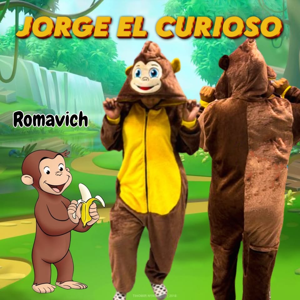 Kigurumi O Pijama Térmica Jorge El Curioso