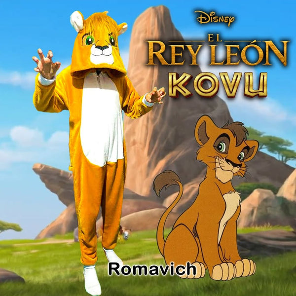 Kigurumi O Pijama Térmica Rey León Kovu