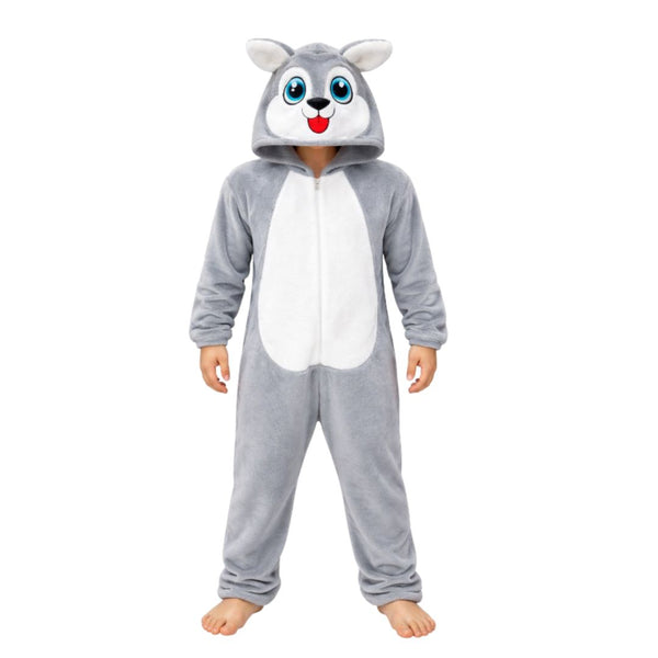 Kigurumi O Pijama Térmica Lobito - Lobo