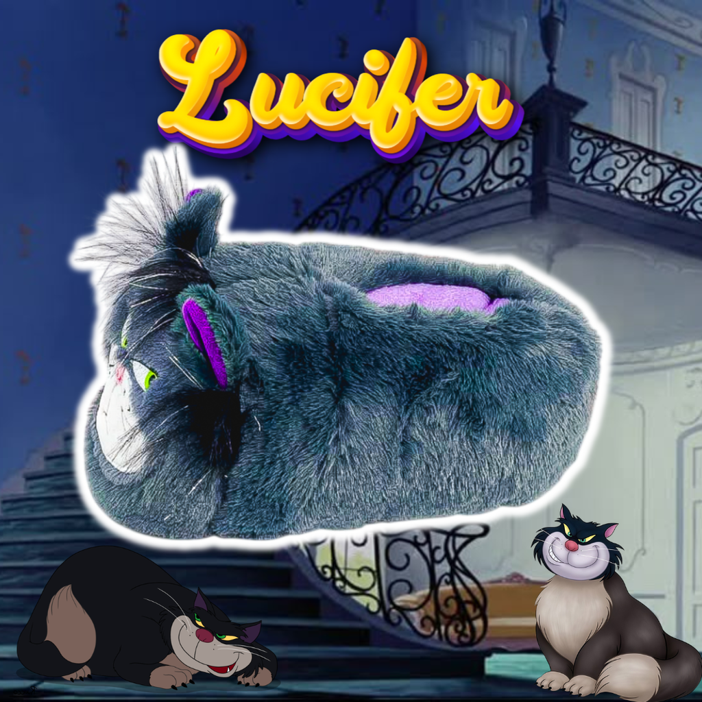 Babuchas O Pantuflas De Gato Lucifer