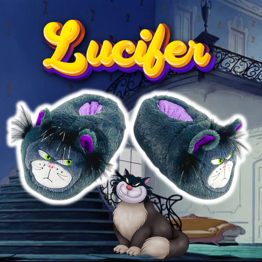 Babuchas O Pantuflas De Gato Lucifer