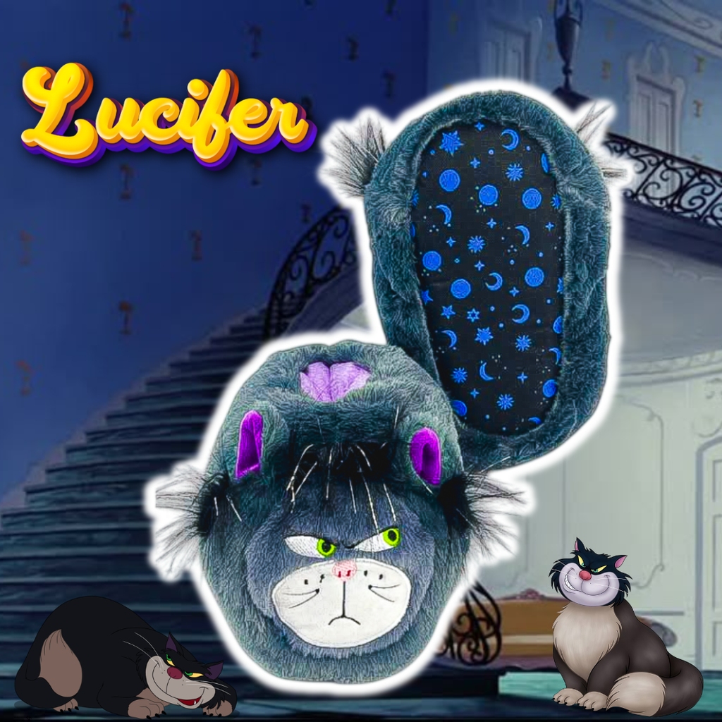Babuchas O Pantuflas De Gato Lucifer