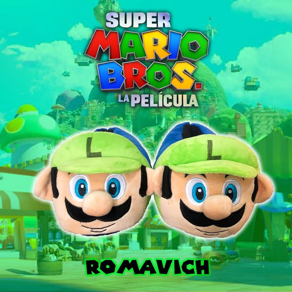 Babuchas O Pantuflas De Luigi