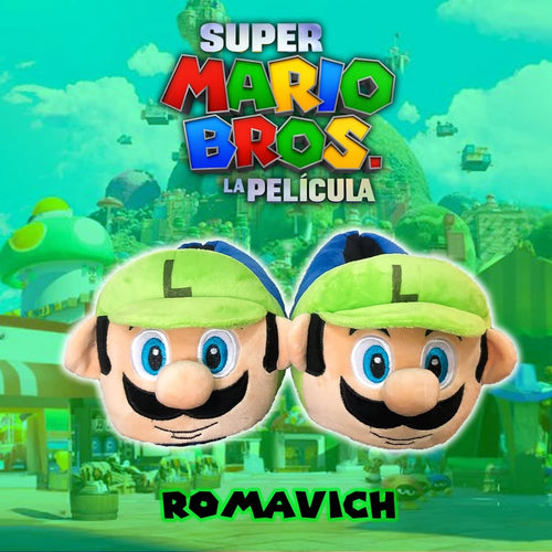 Babuchas O Pantuflas De Luigi