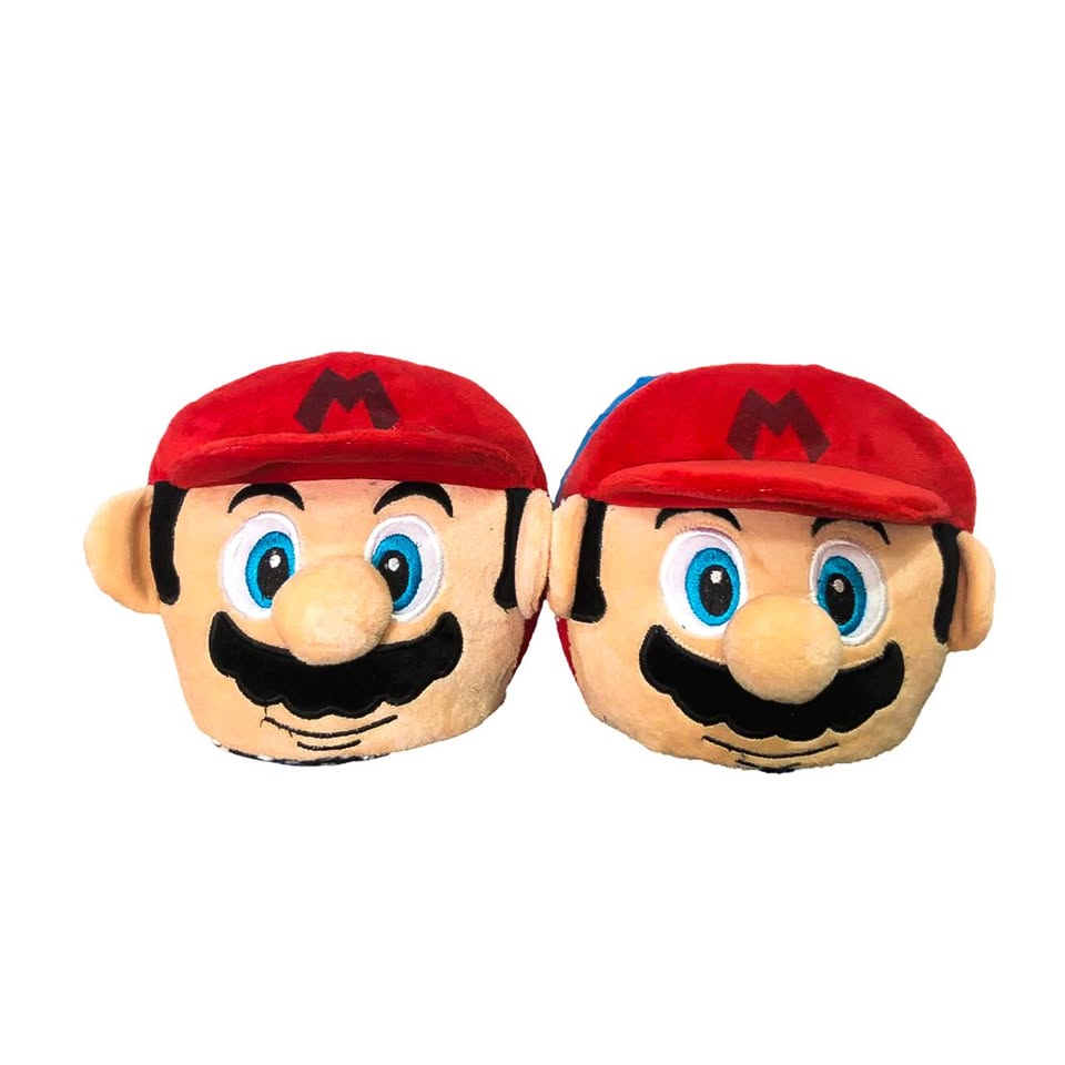Babuchas O Pantuflas De Mario Bros