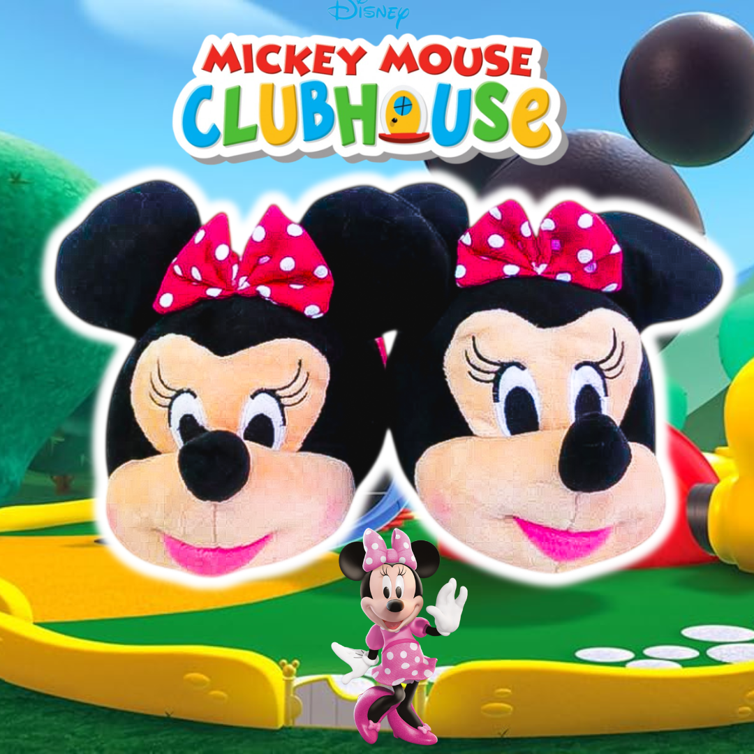 Babuchas O Pantuflas De Minnie Mouse