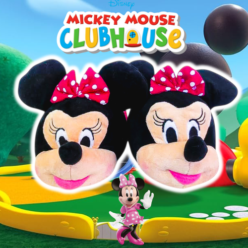 Babuchas O Pantuflas De Minnie Mouse