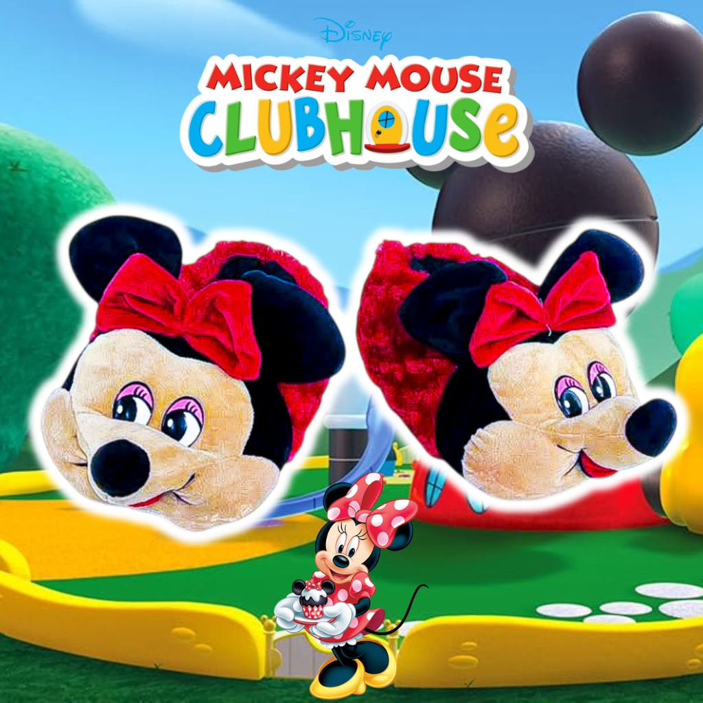 Babuchas O Pantuflas De Minnie Mouse