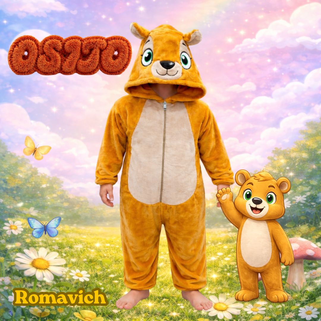 Kigurumi O Pijama Térmica Osito - Oso