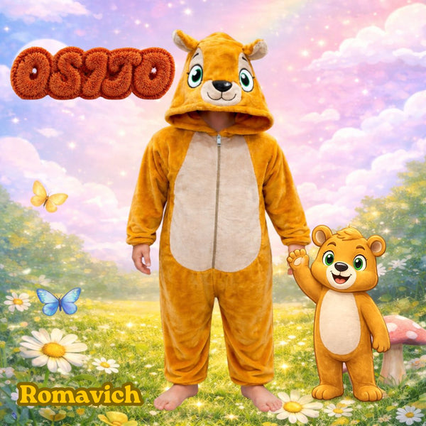 Kigurumi O Pijama Térmica Osito - Oso