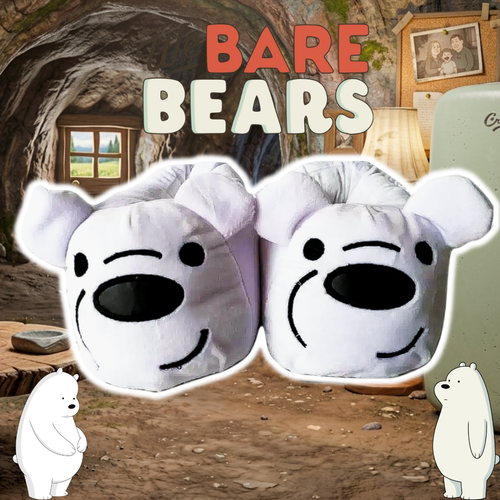 Babuchas O Pantuflas De Oso Escandaloso Polar