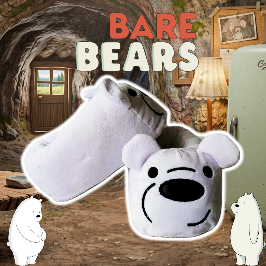 Babuchas O Pantuflas De Oso Escandaloso Polar
