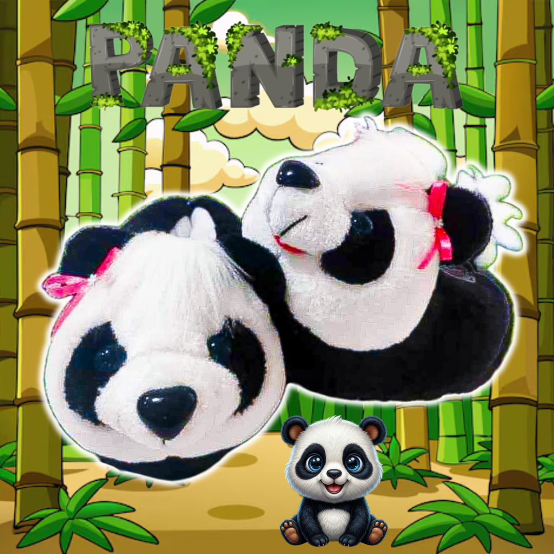 Babuchas O Pantuflas De Oso Panda