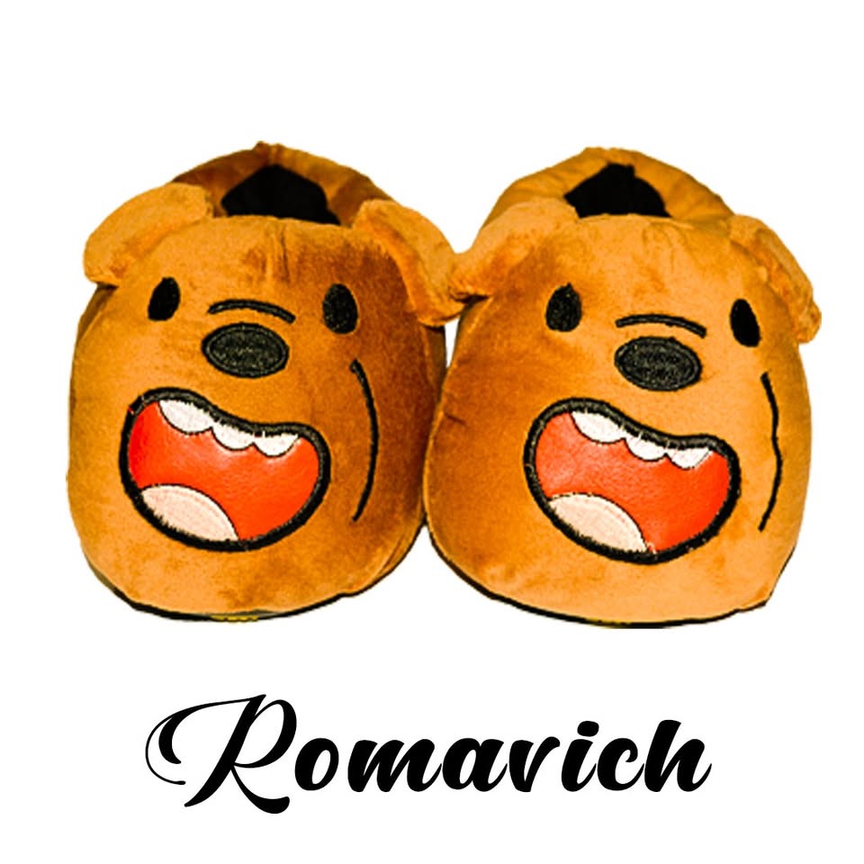 Babuchas O Pantuflas De Oso Escandaloso Pardo