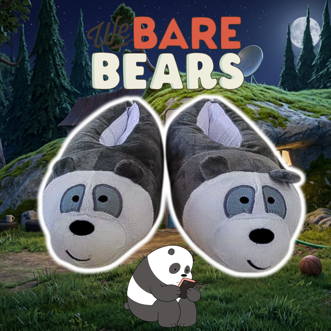 Babuchas O Pantuflas De Oso Escandaloso Panda