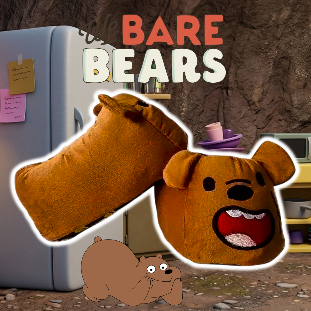 Babuchas O Pantuflas De Oso Escandaloso Pardo