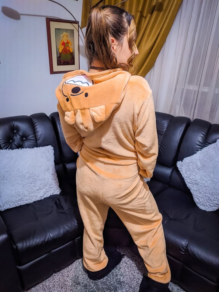 Kigurumi O Pijama Térmica Oso Escandaloso Pardo