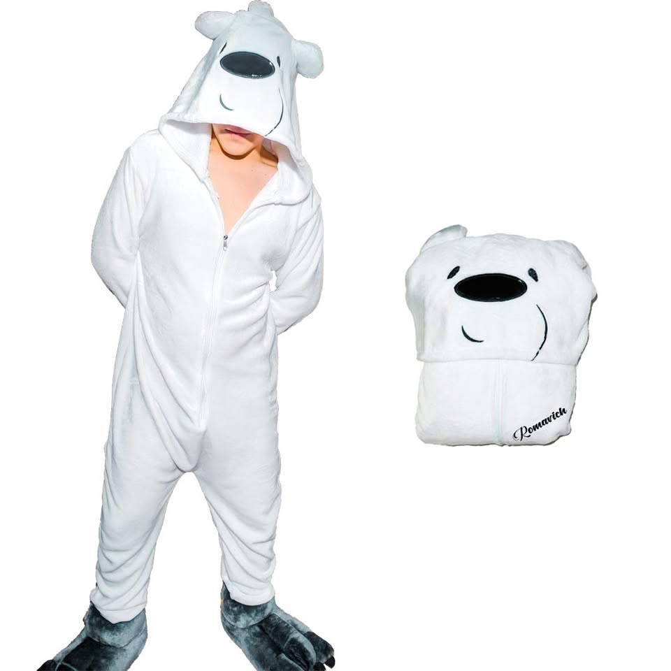 Kigurumi O Pijama Térmica Oso Escandaloso Polar