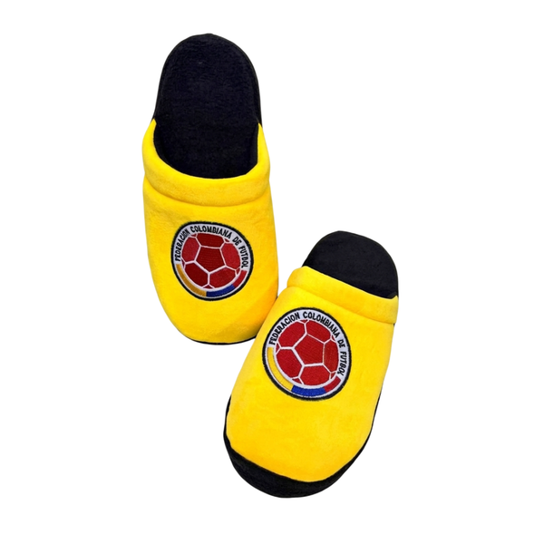 Pantuflas Unisex del Mundial de la Seleccion Colombia