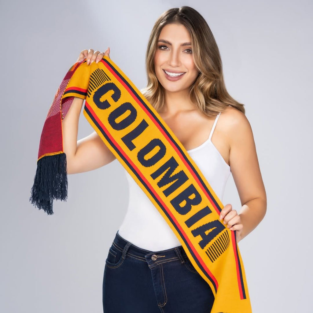 Bufanda Unisex del Mundial de la Seleccion Colombia
