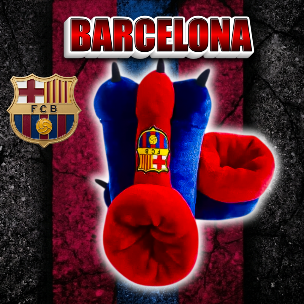 Babuchas O Pantuflas De Garras de Equipos de Futbol