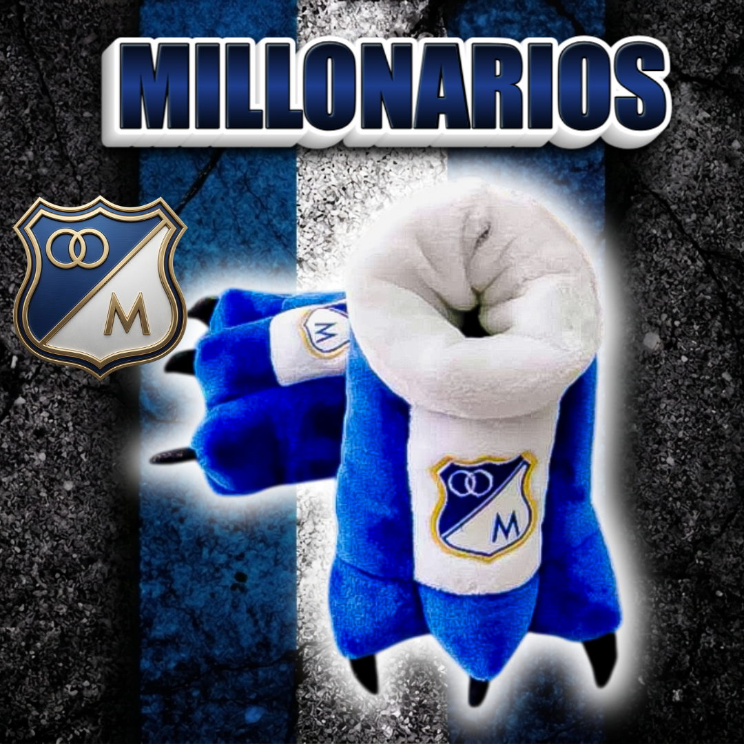 Babuchas O Pantuflas De Garras de Equipos de Futbol