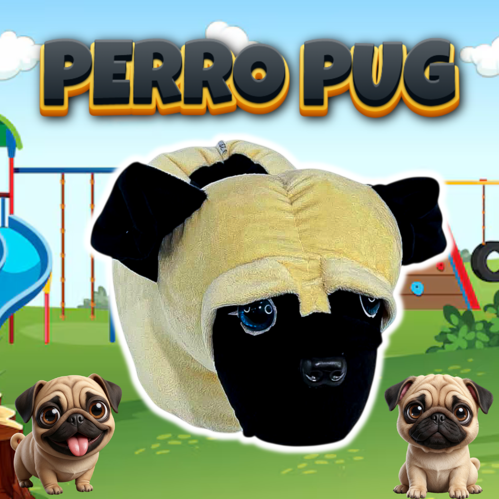 Babuchas O Pantuflas De Perro Pug