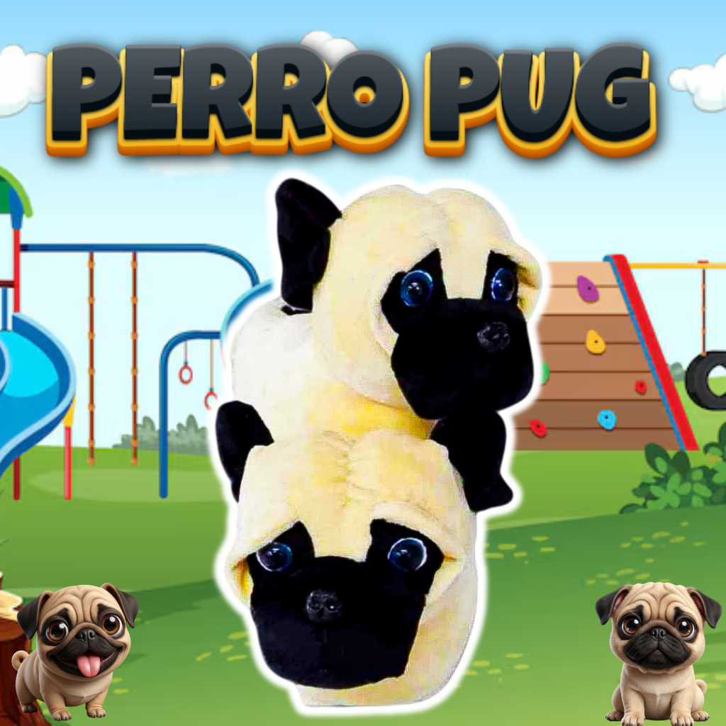 Babuchas O Pantuflas De Perro Pug