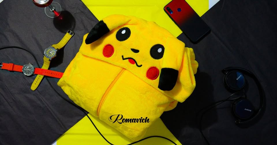 Kigurumi O Pijama Térmica Pikachu