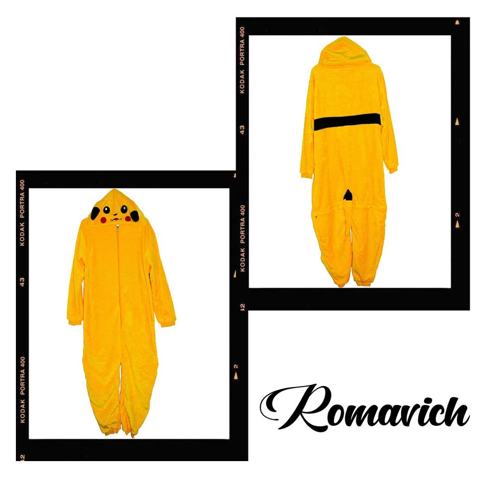 Kigurumi O Pijama Térmica Pikachu