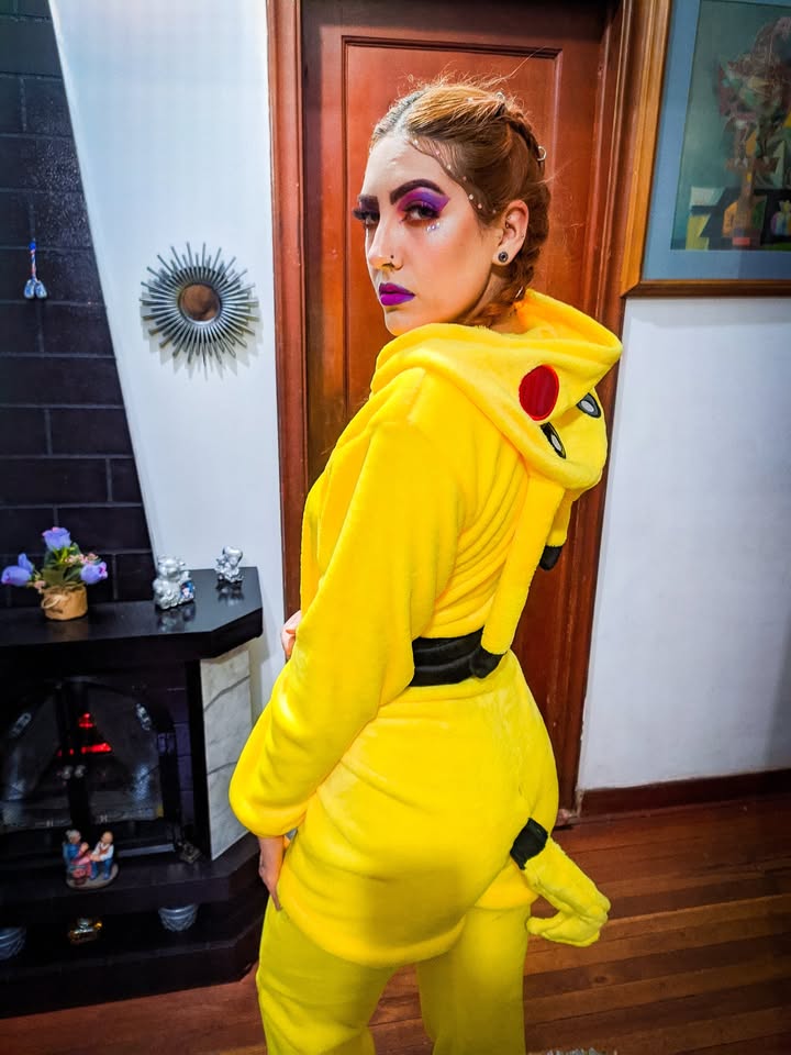 Kigurumi O Pijama Térmica Pikachu