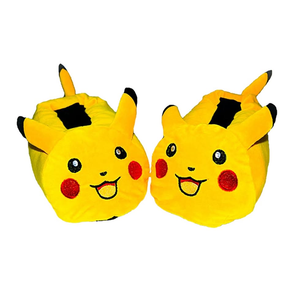 Babuchas O Pantuflas De Pikachu