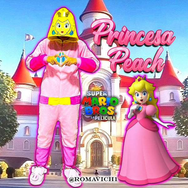 Kigurumi O Pijama Térmica Princesa Peach
