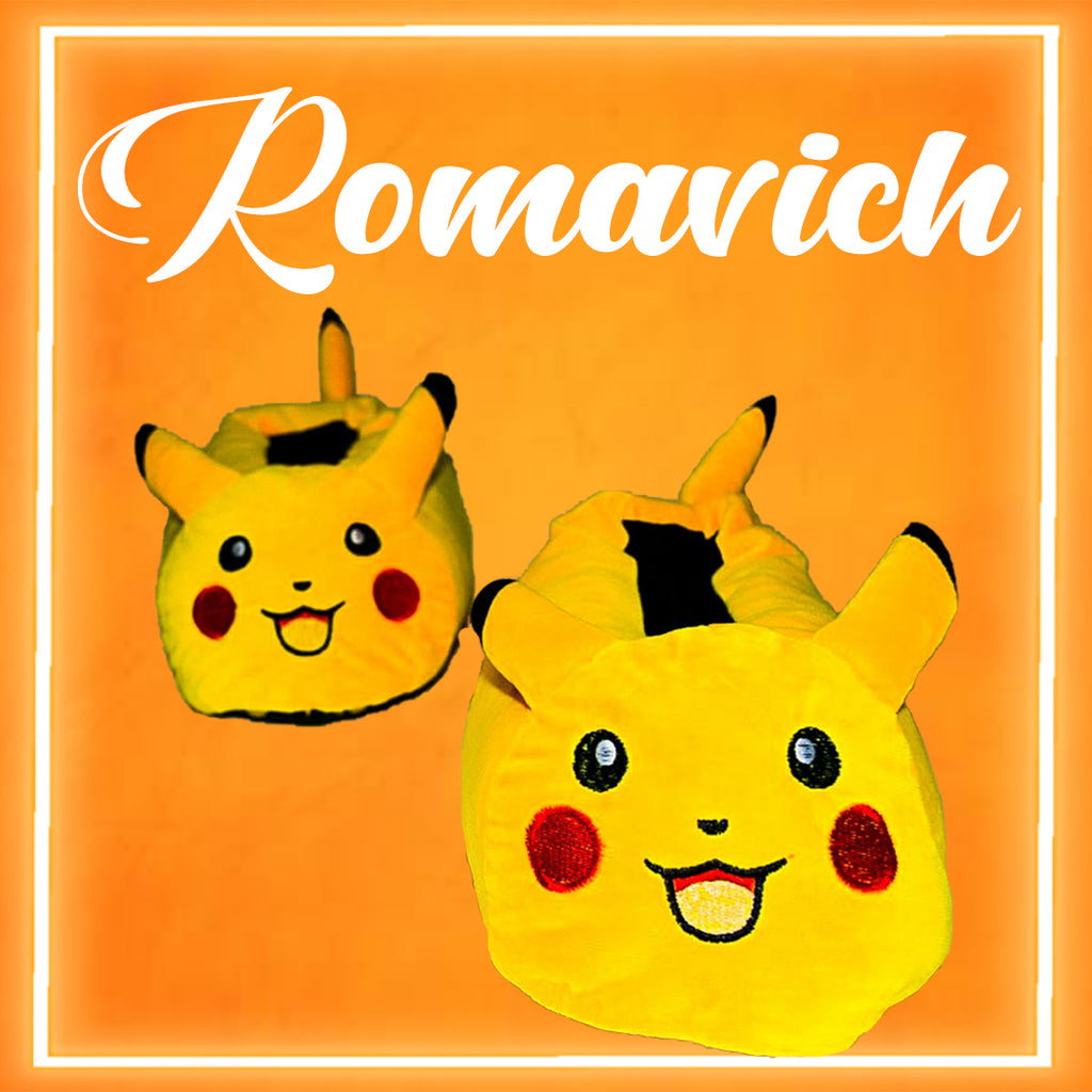 Babuchas O Pantuflas De Pikachu