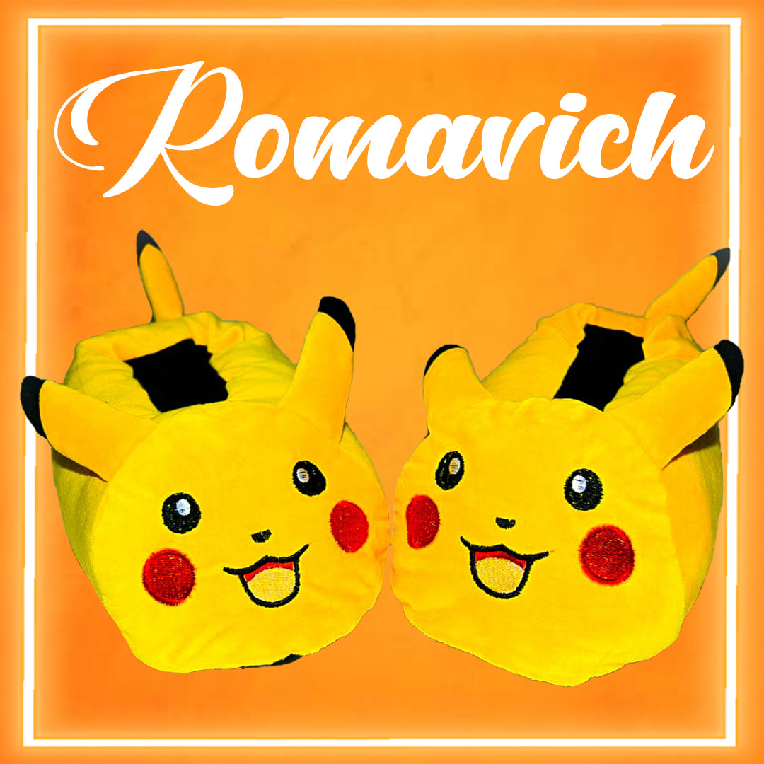 Babuchas O Pantuflas De Pikachu