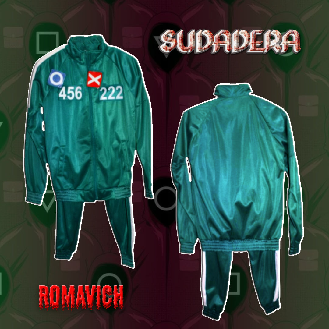 Disfraz Sudadera Juego Del Calamar Halloween Cosplay