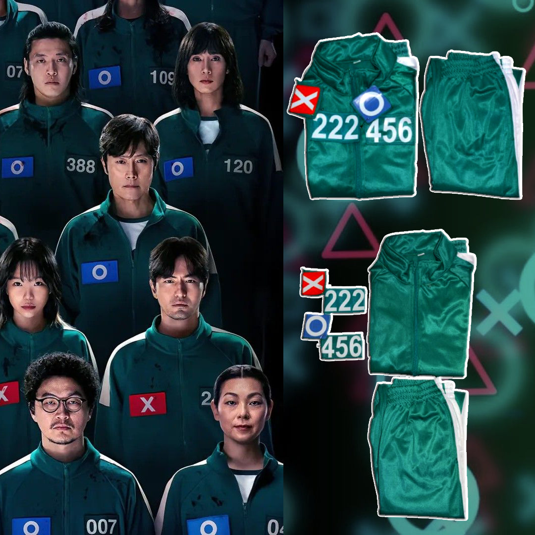 Disfraz Sudadera Juego Del Calamar Halloween Cosplay