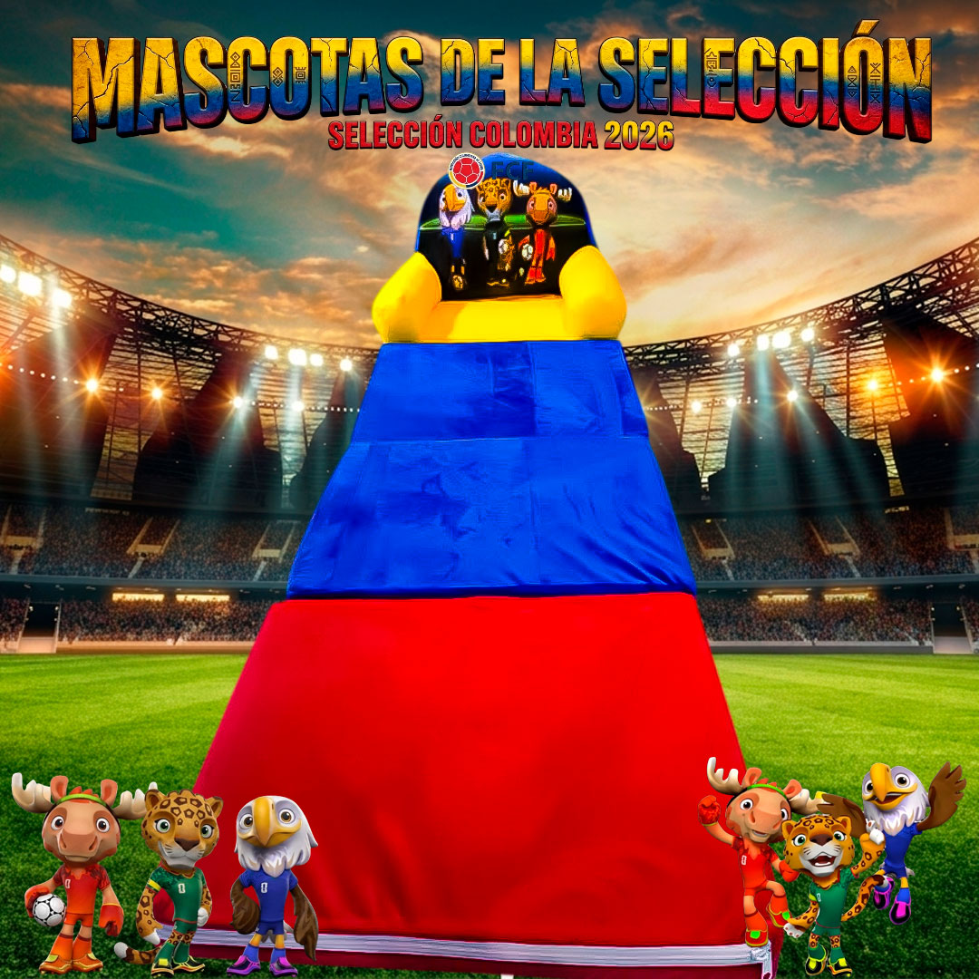 Sofa Cama de Niños del Mundial de la Seleccion Colombia
