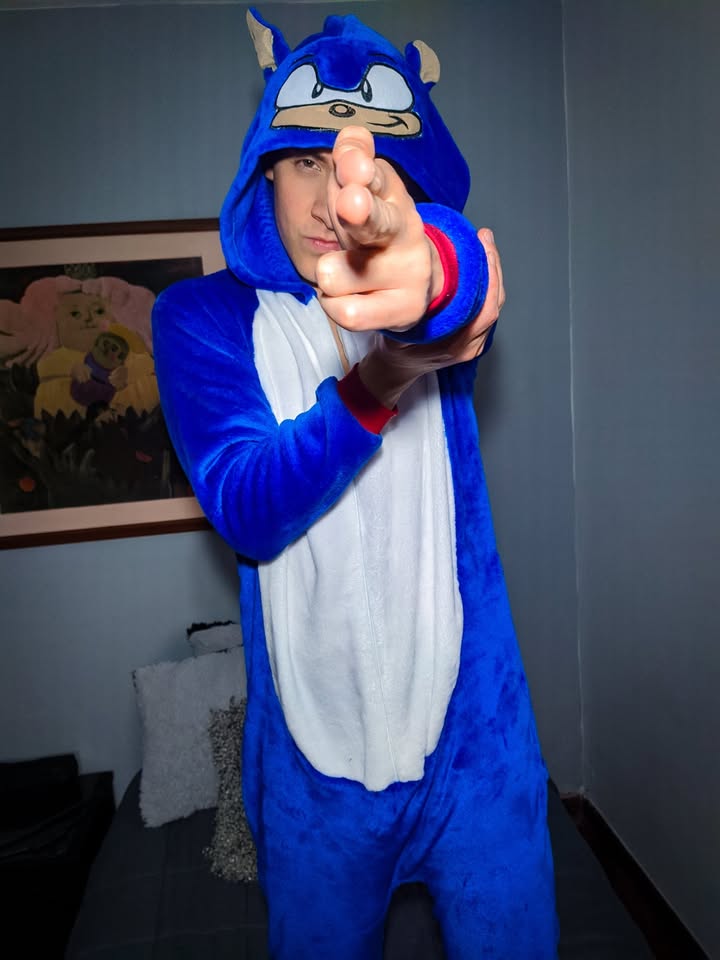 Kigurumi O Pijama Térmica Sonic